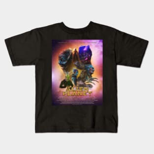 Alien Planet - Official Poster Kids T-Shirt